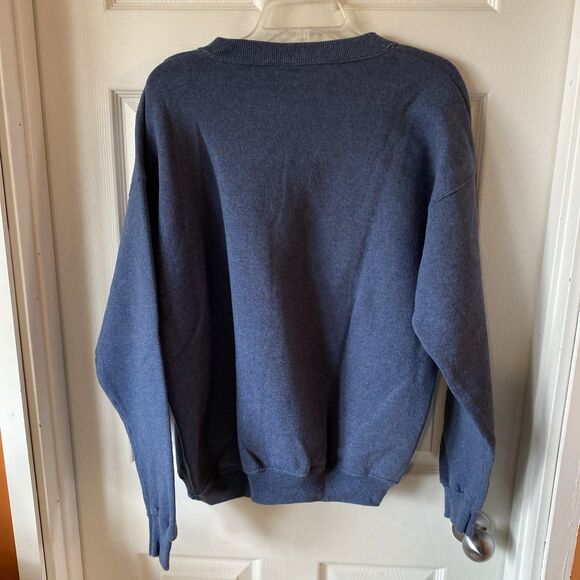 Bassett-Walker Men’s XL Sweatshirt Fishing Nature Knows Pullover Crew Neck VTG - Picture 7 of 12